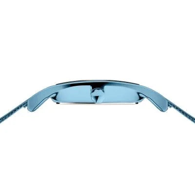 Bering Classic 10426-398-S Damenuhr Blau • Saphirglas • Milanaise-Armband, Bild 5