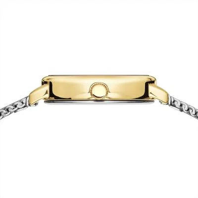 Bering Classic 11020-010 Damenuhr Gold-Silber • Saphirglas • Milanaisearmband, Bild 5
