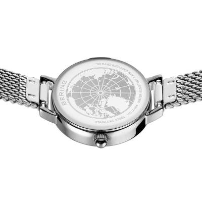 Bering Classic 11022-004 Damen Armbanduhr Silber • Saphirglas • Milanaise-Armband, Bild 5