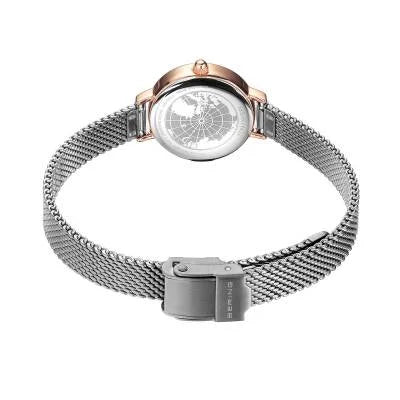 Bering Classic 11022-064 Damenuhr Roségold • Saphirglas • Milanaise-Armband, Bild 7