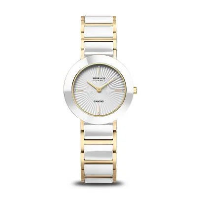 Bering Ceramic 11429-753 Damen Armbanduhr Silber • Saphirglas • Echte Diamanten, Bild 5