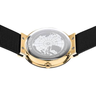 Bering Ceramic 11435-132 Damenuhr Anthrazit • Saphirglas • Diamant-Indizes, Bild 7