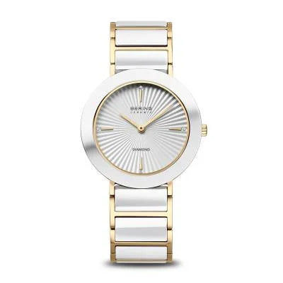 Bering Ceramic 11435-768 Damenuhr Roségold • Saphirglas • 4 echte Diamanten, Bild 8