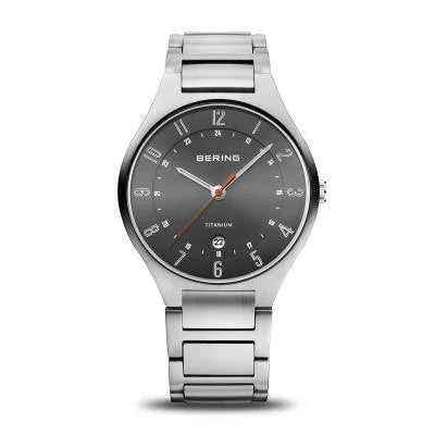Bering Titanium 11739-797 Herrenuhr Matblau • Titan-Gliederarmband • Saphirglas, Bild 11