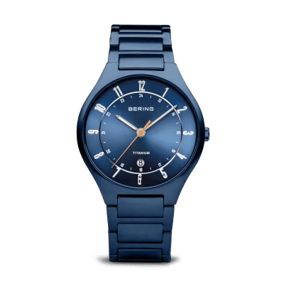 Bering Titanium 11739-772 Herrenuhr Silber • Saphirglas • Titanarmband, Bild 11