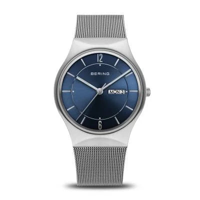 Bering Classic 11938-003 Herrenuhr Silber • Saphirglas • Milanaise-Armband, Bild 11