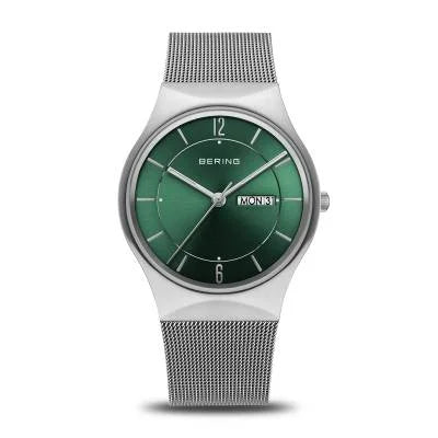 Bering Classic 11938-007 Herrenuhr Grau • Saphirglas • Milanaise-Armband, Bild 11