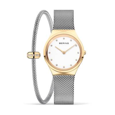 Bering Classic 12131-169-GWP Damenuhr Roségold-Schwarz • Saphirglas • Milanaise-Armband Set, Bild 6