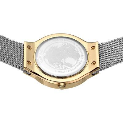 Bering Classic 12131-010 Damenuhr Goldfarben • Saphirglas • Milanese-Armband, Bild 6