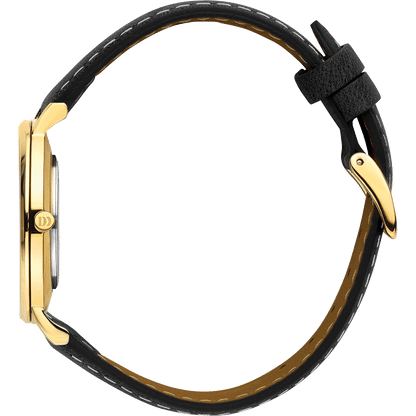 Danish Design Tidløs IV15Q1231 Ærø Damen Armbanduhr Silber-Gold • Mineralglas • Lederarmband, Bild 2