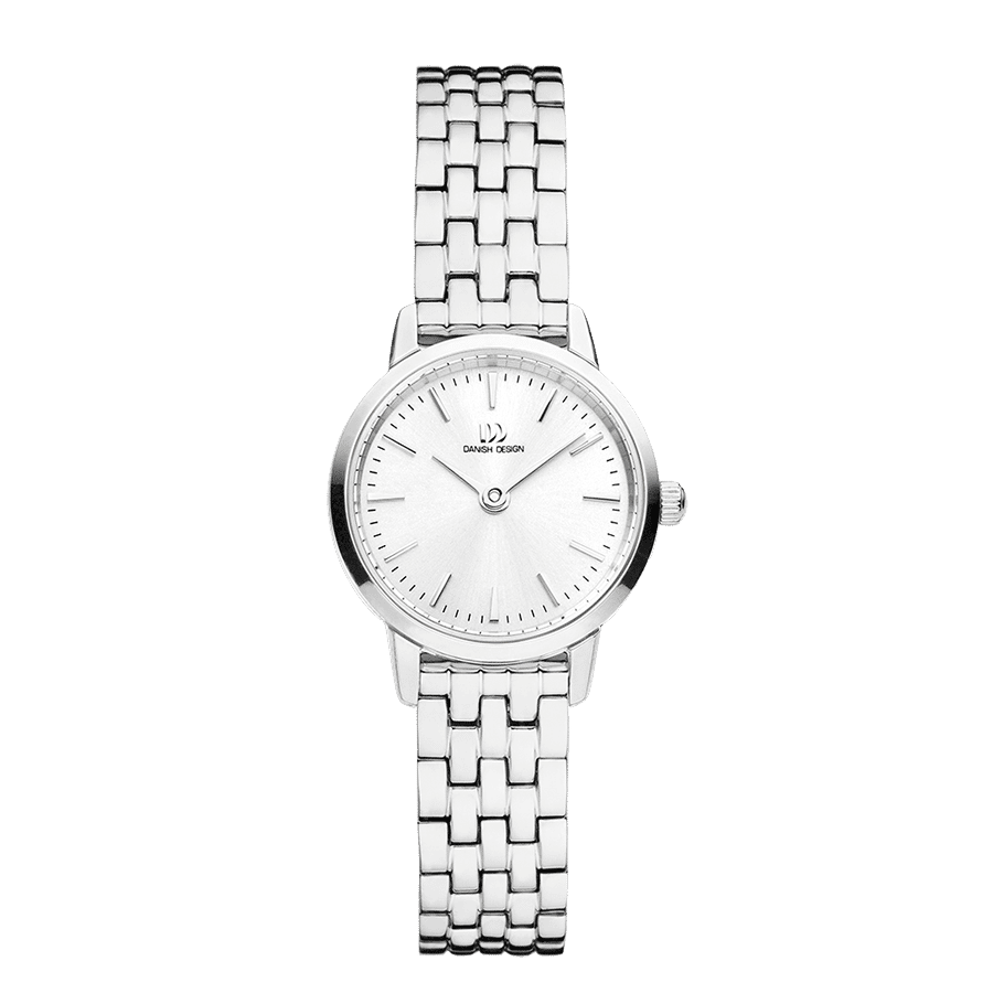 Danish Design Akilia Mini Link IV92Q1268 Damenuhr Silber • Schnellwechselsystem • Mineralglas