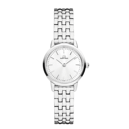 Danish Design Akilia Mini Link IV92Q1268 Damenuhr Silber • Schnellwechselsystem • Mineralglas