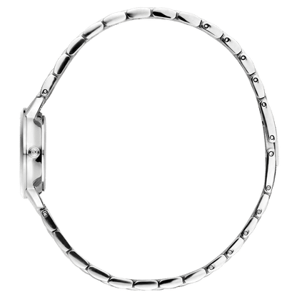Danish Design Akilia IV94Q1268 Damenuhr Silber • Mineralglas • Zeitloses Kettenarmband, Bild 2