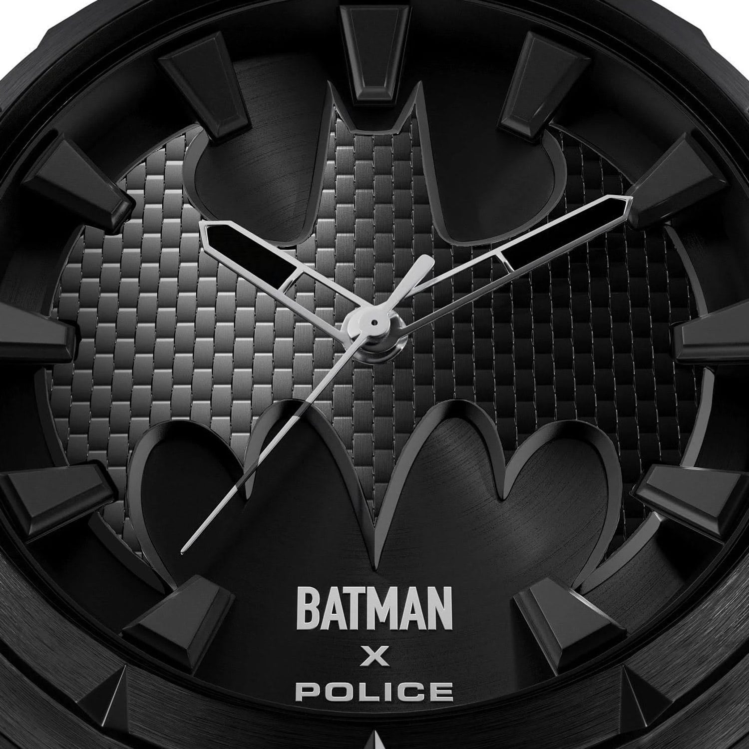 Police The Bat PEWGA0075502 Herrenuhr Schwarz • Carbon-Optik Lederarmband • Limited Edition, Bild 4