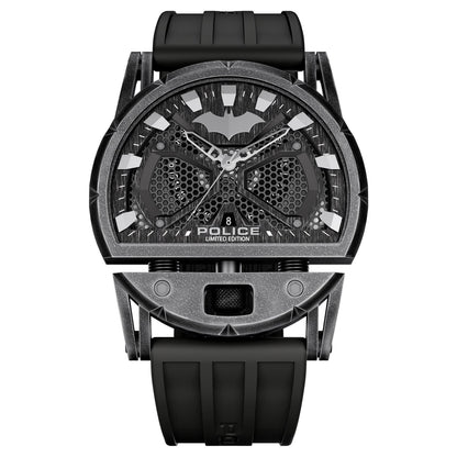 Police Dark Side PEWGN0075401 Herrenuhr Schwarz • Batman x Police Limited Edition • Mineralglas