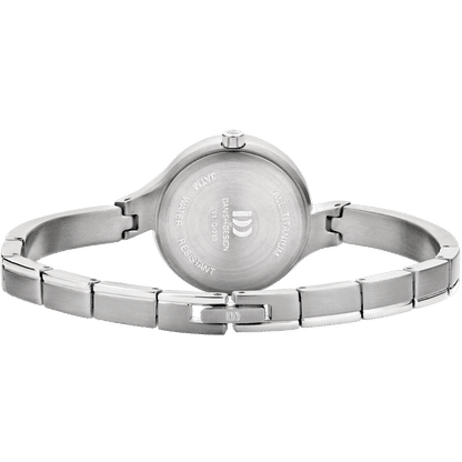 Danish Design Jasmin IV62Q1280 Damenuhr Silber • Titan-Armband • Schmuckschließe, Bild 2