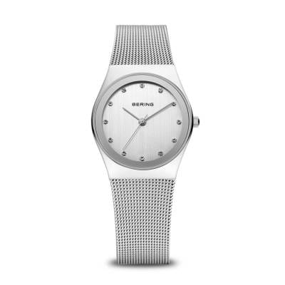 Bering Classic 12927-010 Damen Armbanduhr Silber • Saphirglas • Milanaise-Armband, Bild 7