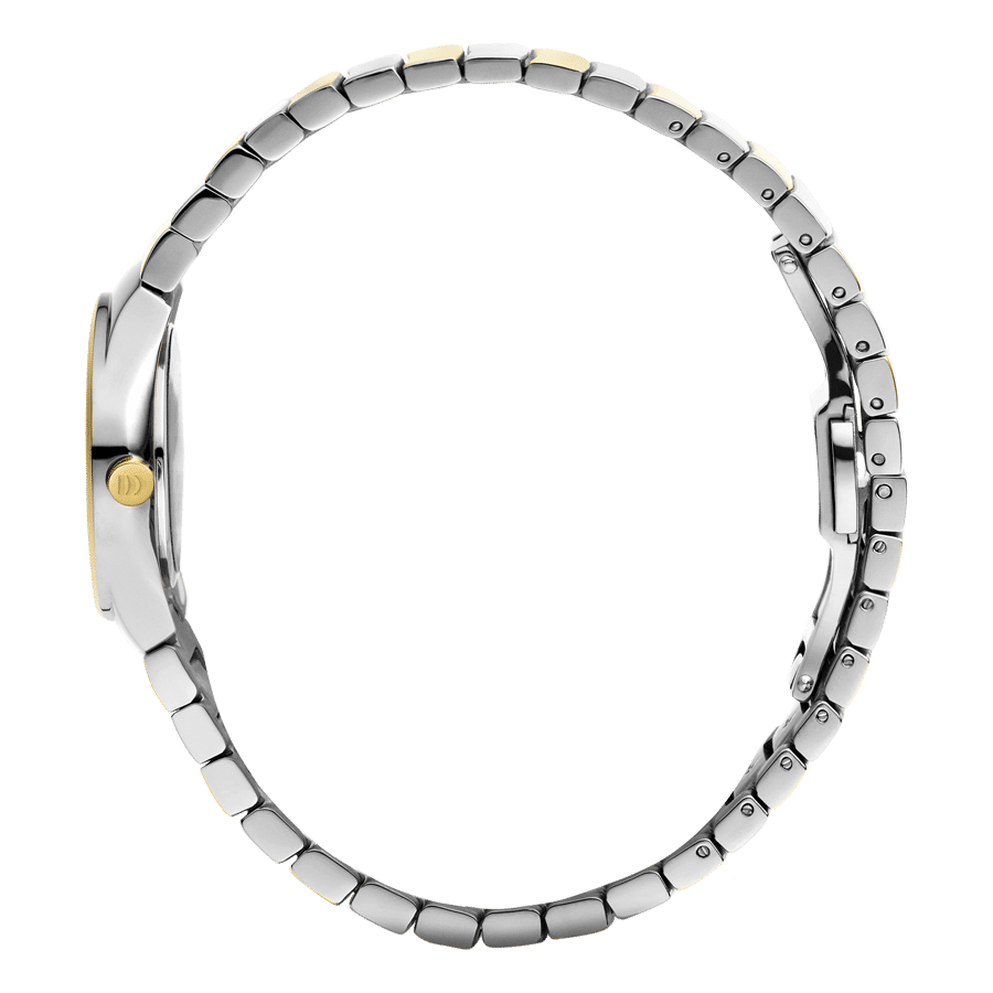 Danish Design Jolie IV65Q1293 Damenuhr Bicolor • Mineralglas • Schmuckarmband, Bild 3