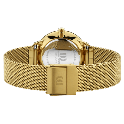Danish Design Lana IV05Q1294 Damenuhr Gold • Milanaise-Armband • Mineralglas, Bild 3
