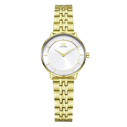 Danish Design Lana IV91Q1294 Damenuhr Gold • Mineralglas • Analoges Quarzwerk