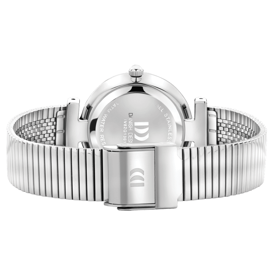Danish Design Pure IV82Q1301 Ava Damen Armbanduhr Silber • Mineralglas • Minimalistisches Design, Bild 3