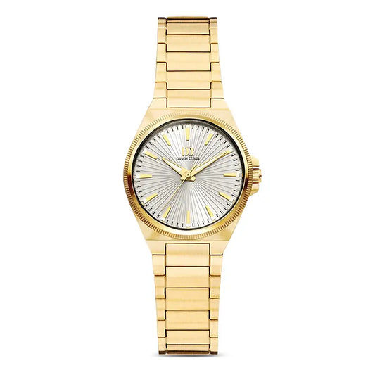 Danish Design DKx Pro IV82Q1303 Damklocka Silver • Safirglas • LumiNova