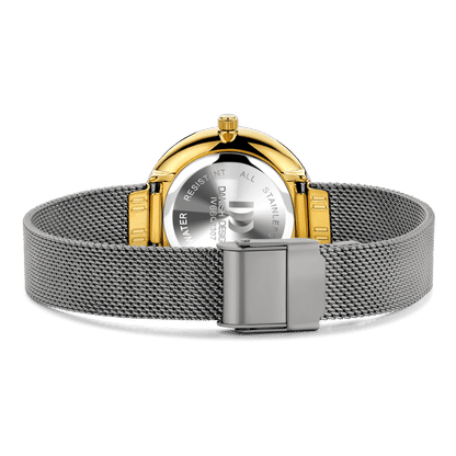 Danish Design Amelia Ripple IV66Q1307 Damenuhr Grau • Mineralglas • Mesh-Armband, Bild 3