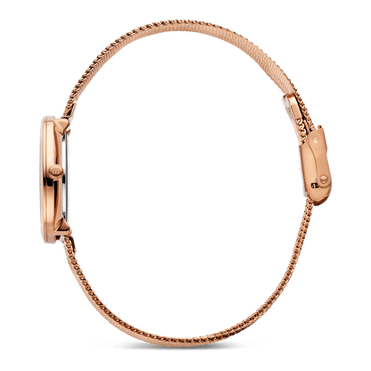 Danish Design Amelia Ripple IV69Q1307 Damenuhr Roségold • Mineralglas • Mesh-Armband, Bild 2