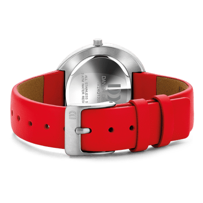 Danish Design Issten IV24Q1308 Damen Armbanduhr Rot • Skandinavisches Design • Mineralglas, Bild 3