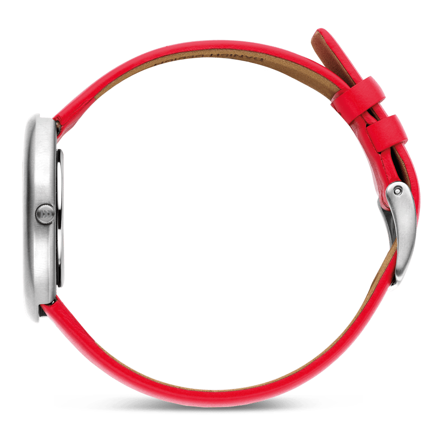 Danish Design Issten IV24Q1308 Damen Armbanduhr Rot • Skandinavisches Design • Mineralglas, Bild 2