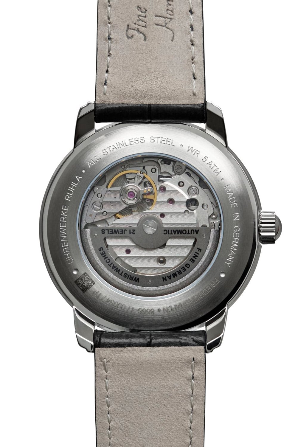 Zeppelin Friedrichshafen 8566-4 Herrenuhr Schwarz • Automatikwerk mit Open Heart • Saphirglas, Bild 2