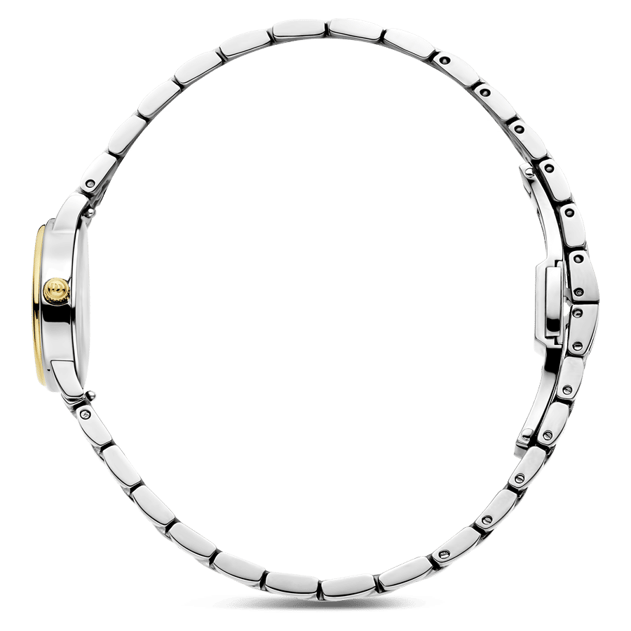 Danish Design Eloise IV95Q1310 Damenuhr Bicolor • Ovales Edelstahlgehäuse • Schnellwechselarmband, Bild 2