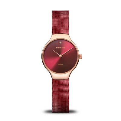 Bering Classic 13326-362 Damenuhr Roségold • Saphirglas • Milanaise-Armband, Bild 3