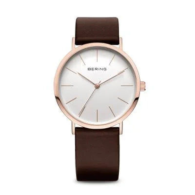 Bering Classic 13436-001 Damen Armbanduhr Silber • Saphirglas • Milanaise-Armband, Bild 8