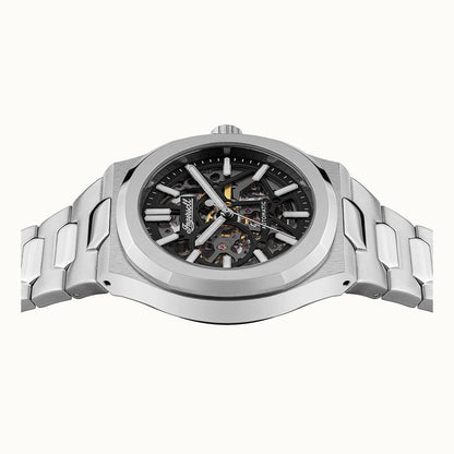 Ingersoll The Catalina I12501 Herrenuhr Silber • Automatikwerk • Mineralglas, Bild 5