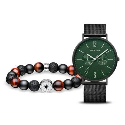 Bering Classic 14240-608 Herren Armbanduhr Grün • Saphirglas • Dänisches Design, Bild 5