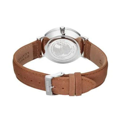 Bering Classic 14240-508 Herrenuhr Grün • Saphirglas • Chronograph-Layout mit Tag- und Datumsanzeige, Bild 7