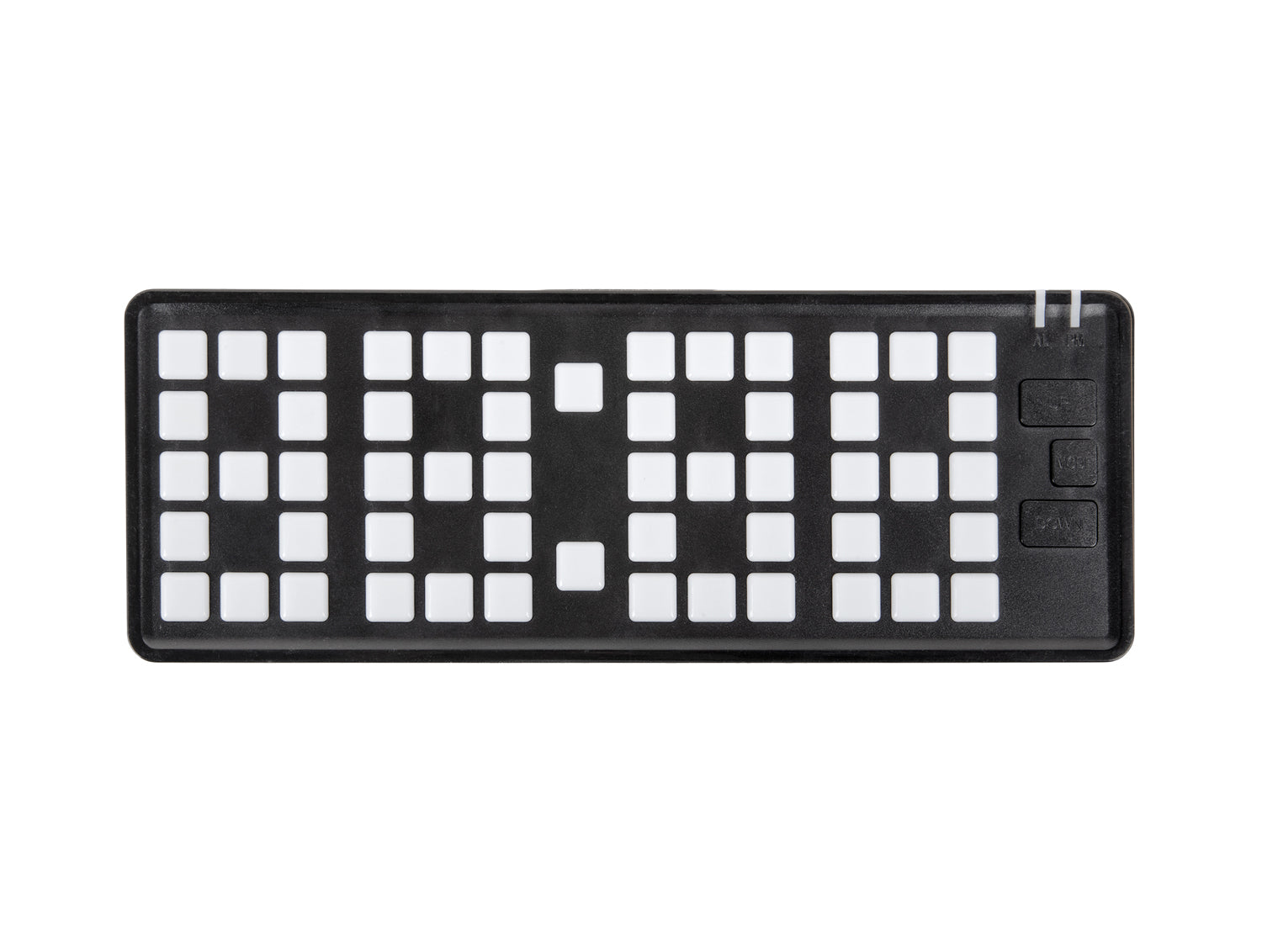 Karlsson Keyboard KA5984BK Wecker Schwarz • Retro-Tastatur-Design • 3 Lichtmodi, Bild 2