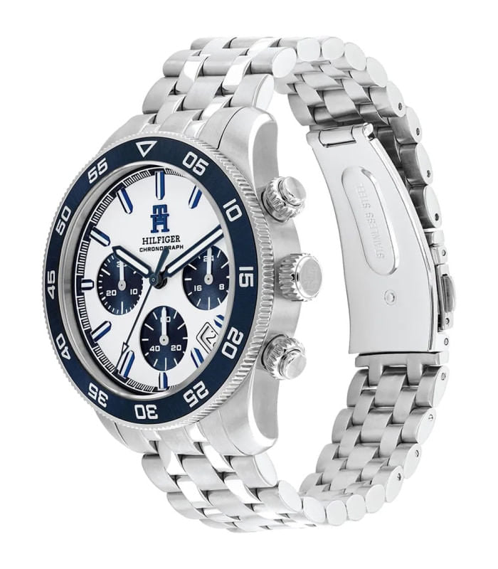 Tommy Hilfiger TH85 1792157 Herrenuhr Weiß • Multifunktions-Quarzwerk • 5 BAR Wasserdicht, Bild 2