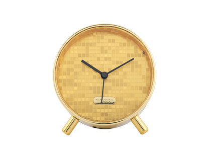 Karlsson Disco KA6004GD Wecker Gold • Geräuschloses Sweep-Uhrwerk • Lichtfunktion, Bild 2
