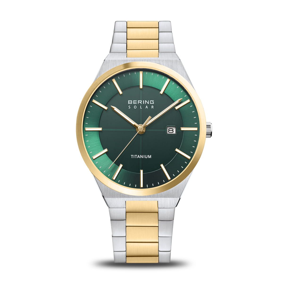 Bering 14439-718 Herren Armbanduhr Solar • Titangehäuse • Saphirglas