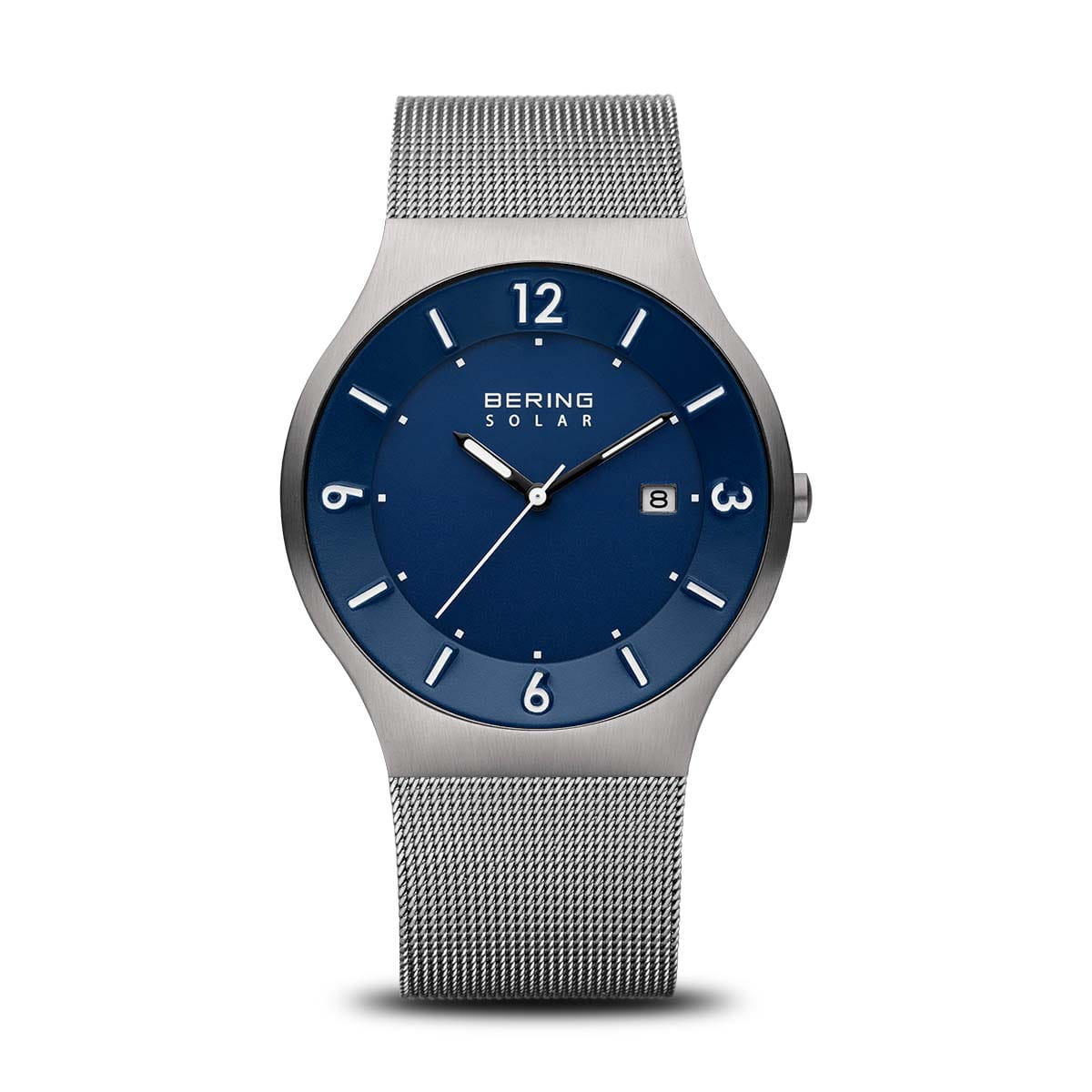 Bering Solar 14440-007 Herrenuhr Silber • Saphirglas • Solarbetrieb