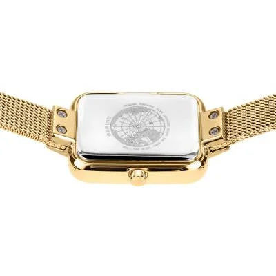 Bering Classic 14520-334-GWP Damenuhr Set Golden Glacier • Saphirglas • Milanaise-Armband, Bild 7