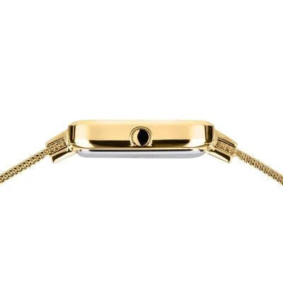 Bering Classic 14520-334-GWP Damenuhr Set Golden Glacier • Saphirglas • Milanaise-Armband, Bild 6
