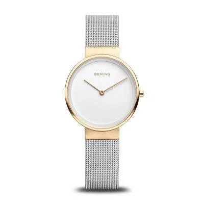 Bering Classic 14531-630 Damenuhr Weiß • Saphirglas • Kalbsleder-Armband, Bild 9