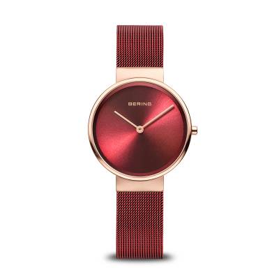 Bering Classic 14531-367 Damenuhr Roségold • Saphirglas • Milanaise-Armband, Bild 4