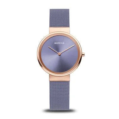 Bering Classic 14531-630 Damenuhr Weiß • Saphirglas • Kalbsleder-Armband, Bild 8