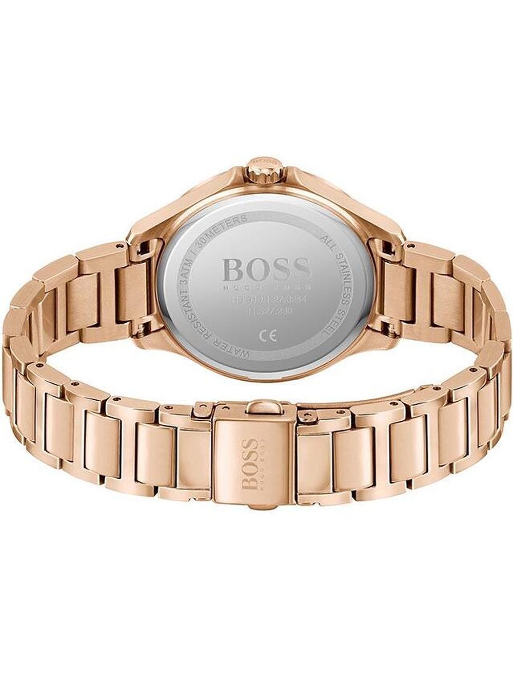 BOSS Grace 1502578 Damen Armbanduhr Roségold • Mineralglas • Zirconia-Steinbesatz, Bild 3