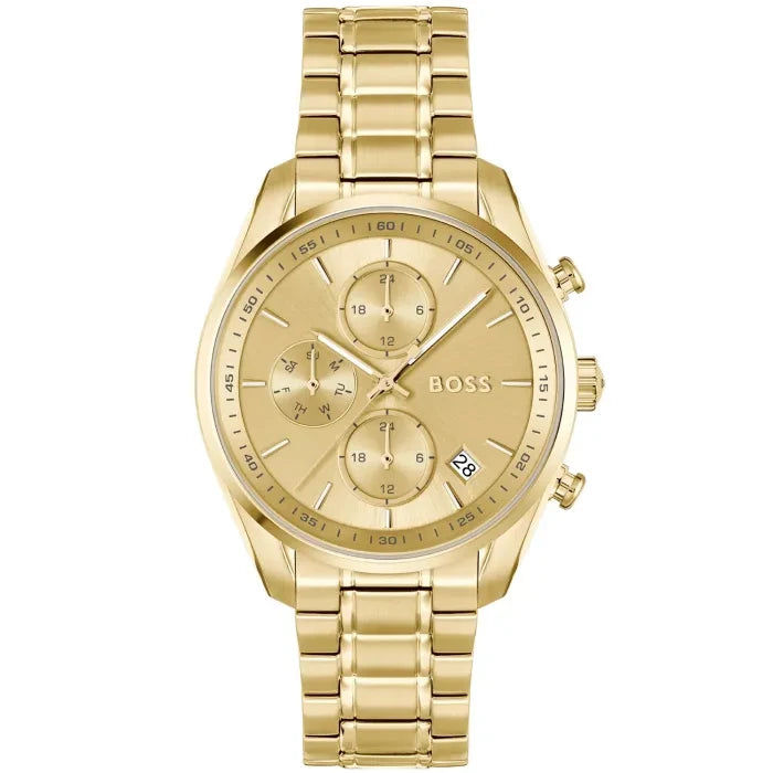 BOSS Grand Tour Ladies 1502768 Damen • Goldfarben • Quarzwerk