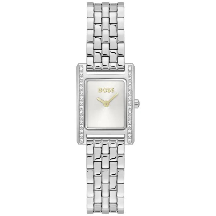BOSS Lucy Precious 1502816 Damen Armbanduhr Gold • Quarzwerk • Mineralglas